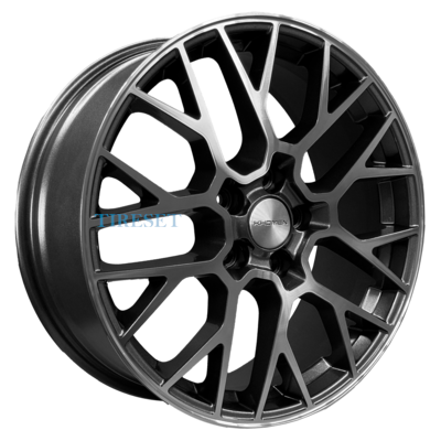Диски Khomen Wheels 7x18/5x114,3 ET40 D66,1 KHW1818 (Nissan Qashqai) Gray-FP на tireset.ru