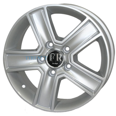 FR replica 6,5x16/5x130 ET62 D78,1 BK473 Silver (№26)
