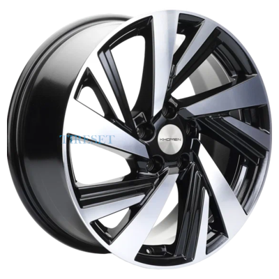 Диски Khomen Wheels 7,5x18/5x108 ET40 D60,1 KHW1801 (Chery Tiggo) Black-FP на tireset.ru