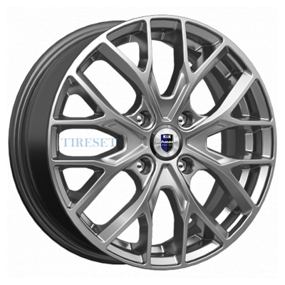 KиK 6x16/4x100 ET40 D67,1 Лилиом (КС891) Дарк платинум