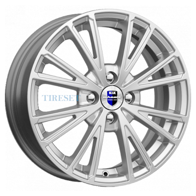 KиK 6x15/4x100 ET45 D67,1 Меандр (КС888) Сильвер SK