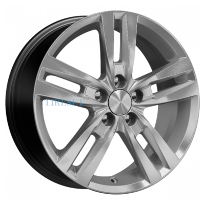 Диски KиK 6,5x16/5x108 ET40 D67,1 Rassvet (КС868) Дарк платинум на tireset.ru