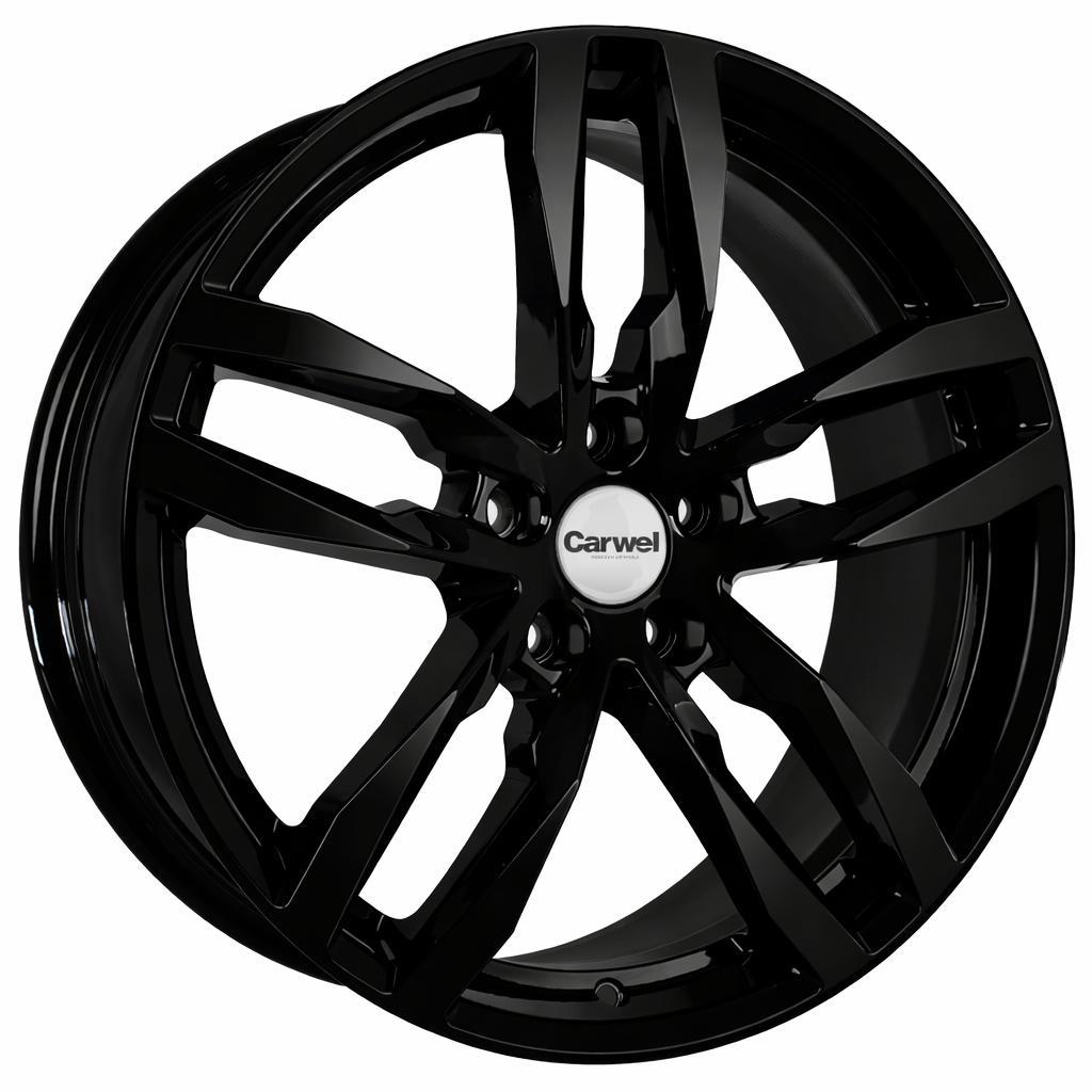 Carwel Зильс 220 8,0x19 5/108 ET42,5 d-63,35 BK (Арт.140526)