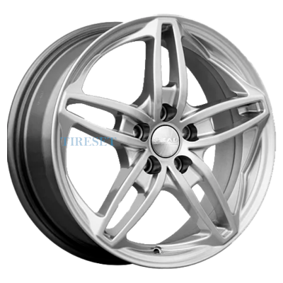 Диски Скад 7x17/5x114,3 ET50 D67,1 Турин Селена (АРС 014 black) на tireset.ru