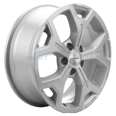 Диски Khomen Wheels 6,5x17/5x120 ET60 D65,1 KHW1710(2) (VW Multivan) F-Silver на tireset.ru
