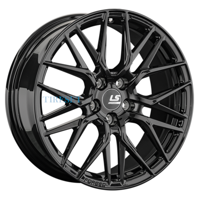 LS Forged 8x18/5x112 ET25 D66,6 LS FG04 BK (конус)