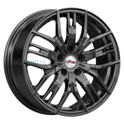 Диски iFree 7x17/5x114,3 ET45 D66,6 Аскет (КС1072) BK на tireset.ru