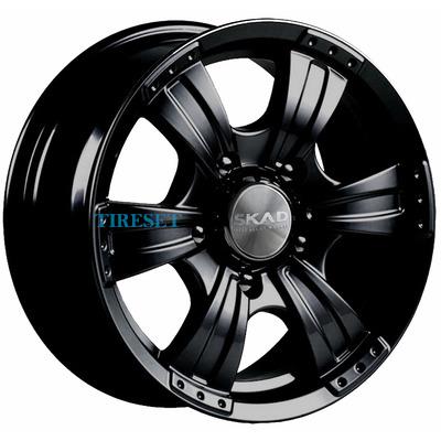 СКАД 7x16/6x139,7 ET38 D109,7 Рейнджер Черный бархат