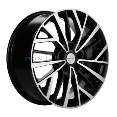Диски Khomen Wheels 7x17/5x108 ET45 D60,1 KHW1717 (Chery Tiggo) Black-FP на tireset.ru