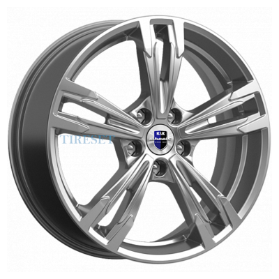 Диски KиK 7x18/5x112 ET35 D66,6 Karrera Light (КС935) Дарк платинум на tireset.ru