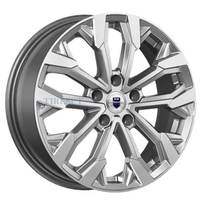 KиK 6,5x17/5x114,3 ET40 D66,1 Морейн (КС1046) Дарк платинум
