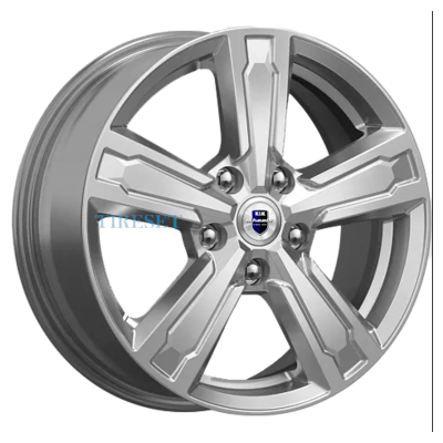 KиK 6,5x16/5x108 ET37 D65,1 Оклахома (КС998) Дарк платинум