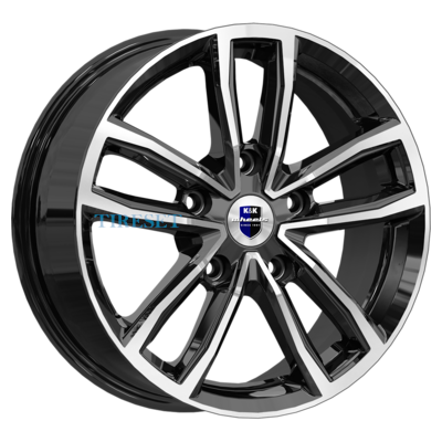 KиK 6,5x17/5x114,3 ET45 D67,1 Каланг (КС1086) Алмаз черный