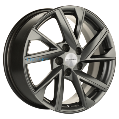 Диски Khomen Wheels 7x17/5x110 ET46 D63,3 KHW1714 (Changan CS35 Plus) Gray на tireset.ru