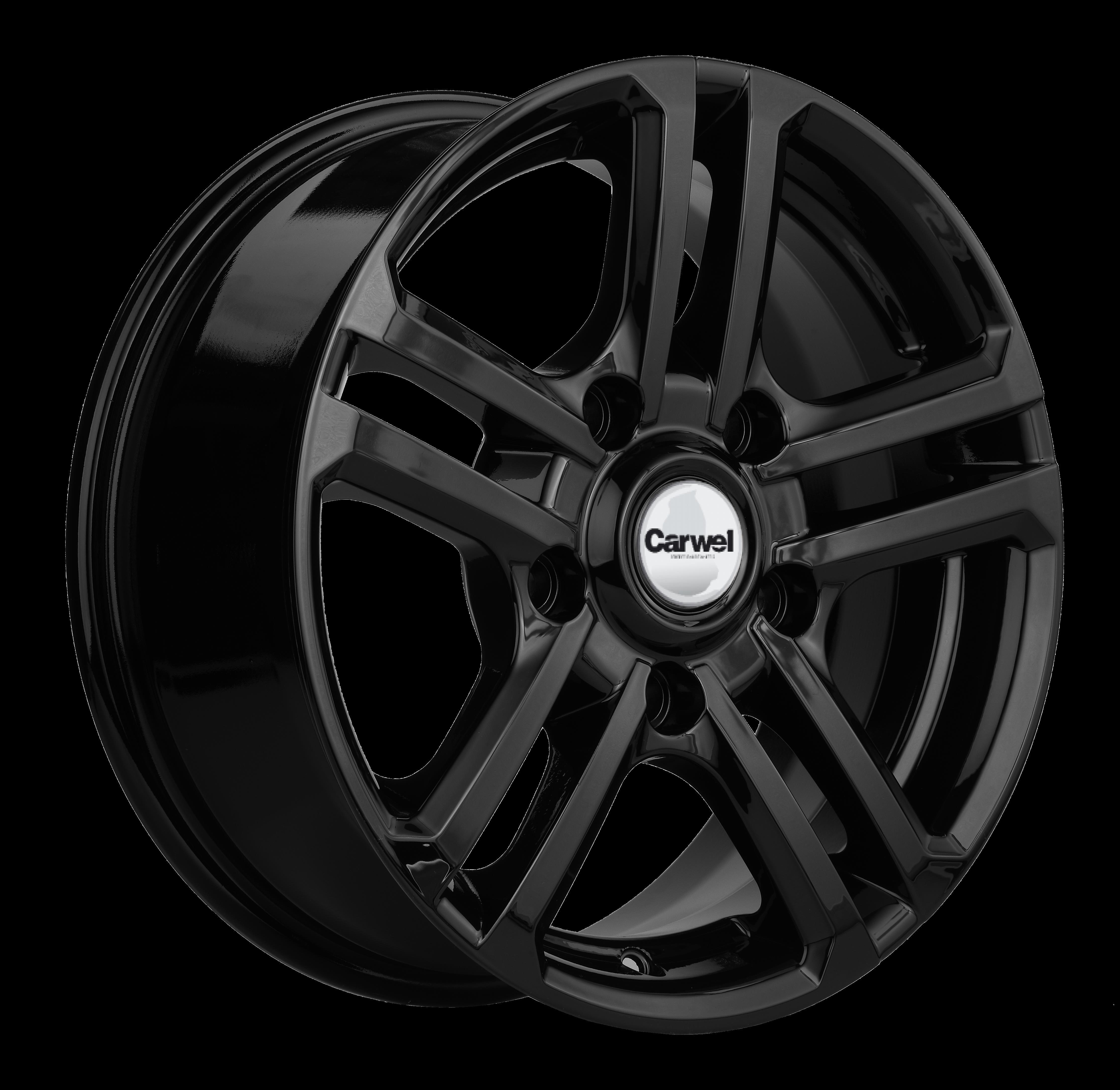 Carwel Niva 1602 (4x4) 6,5x16 5/139,7 ET40 d-98,5 BL (Арт.107121)