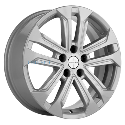 Диски Khomen Wheels 7x18/5x108 ET46 D63,4 KHW1803 (Tugella) F-Silver на tireset.ru