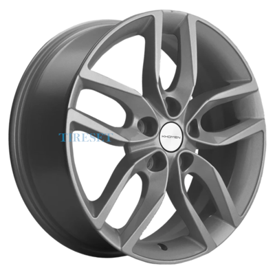 Диски Khomen Wheels 6,5x17/5x114,3 ET37 D66,5 KHW1708 (Jolion) F-Silver на tireset.ru