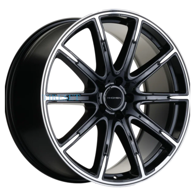 Диски Khomen Wheels 10,5x21/5x112 ET30 D66,6 KHW2102 (GLS class) Black-FP на tireset.ru