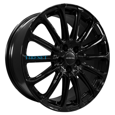 Диски Khomen Wheels 7,5x19/5x112 ET43 D57,1 KHW1910 (Kodiaq/Tiguan/Audi Q3) Black на tireset.ru