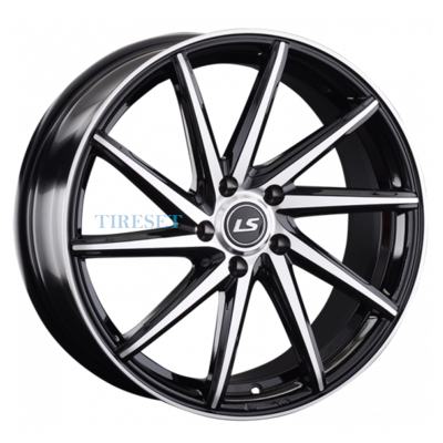 Диски LS 8x19/5x114,3 ET35 D67,1 850 BKF (конус) на tireset.ru