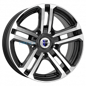 KиK 7x16/5x139,7 ET5 D110,1 Палладика (КС591М) Алмаз черный