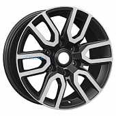 Khomen Wheels 8x17/6x139,7 ET45 D93,1 KHW1723 (Mazda BT50) Black-FP