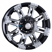 LS 9x20/6x139,7 ET20 D106,1 954 BKF (конус, Колпак+лого)