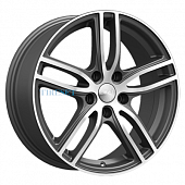 СКАД 7x17/5x100 ET48 D56,1 Брайтон (КЛ311) Алмаз бархат новый