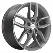 Khomen Wheels 6,5x17/5x114,3 ET37 D66,5 KHW1708 (Jolion) F-Silver
