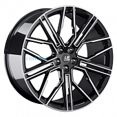 LS Forged 10,5x22/5x112 ET31 D66,6 LS FG08 BKF (конус, C570)