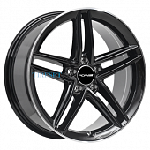 PDW 7,5x18/5x112 ET35 D66,56 FF2127 Gloss Black Machine Edge (PDW)