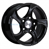 СКАД 7x16/5x139,7 ET40 D98,5 Вихрь (КЛ162) Черный бархат