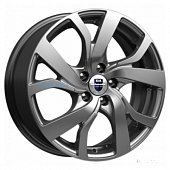 KиK 6,5x16/5x105 ET38 D56,6 Палермо-оригинал (КС607) Дарк платинум
