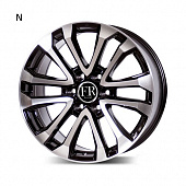 Диск FR REPLICA TY692 8.5x20/6x139.7 D106.2 ET25 BMF