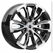 KиK 7,5x18/6x139,7 ET30 D106,1 Меконг (КС959) Алмаз черный