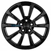 Khomen Wheels 7,5x18/5x112 ET43 D57,1 KHW1808 (Kodiaq/Tiguan) Black