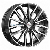 iFree 6x16/5x100 ET38 D57,1 Миконос Блэк Джек