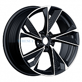 INCH 8,5x19/5x112 ET30 D66,45 ULF-R39P Black Machine Face (ZJH) FlowForming
