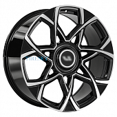 LS Forged 9x21/5x120 ET45,5 D62,6 LS FG59 BKF (конус, Колпак+лого)