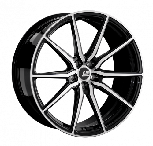 Диски Диск LS Forged FG01 8х18 5/114,3 ET45 D67,1 BKF на tireset.ru