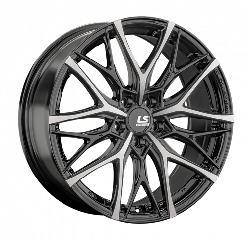 Диски Диск LS FlowForming RC84 8х18 5/108 ET36 D65,1 BKF на tireset.ru