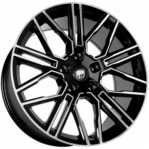 Диски Sakura Wheels YA9557B-327 9.5xR21/5x150 D110.1 ET40 на tireset.ru