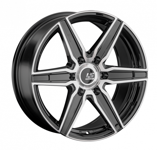 Диски Диск LS FlowForming RC62 8х18 6/139,7 ET40 D75,1 BKF на tireset.ru