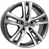 MAK 9x18/5x150 ET48 D110,2 Aria Gunmetal Mirror Face
