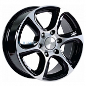 Скад 7,5x17/6x139,7 ET30 D67,1 Скала Алмаз бархат