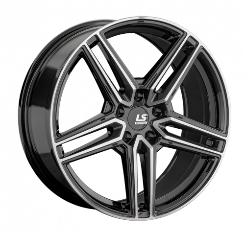 Диски Диск LS FlowForming RC79 8,5х19 5/108 ET40 D63,4 BKF на tireset.ru