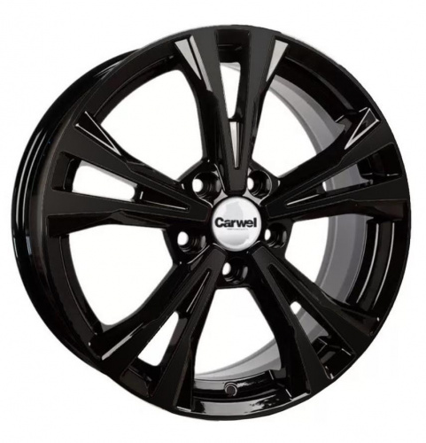 Диски Carwel Самро 204 (Sportage) 7,0x17 5/114,3 ET48,5 d-67,1 BK (Арт.140328) на tireset.ru