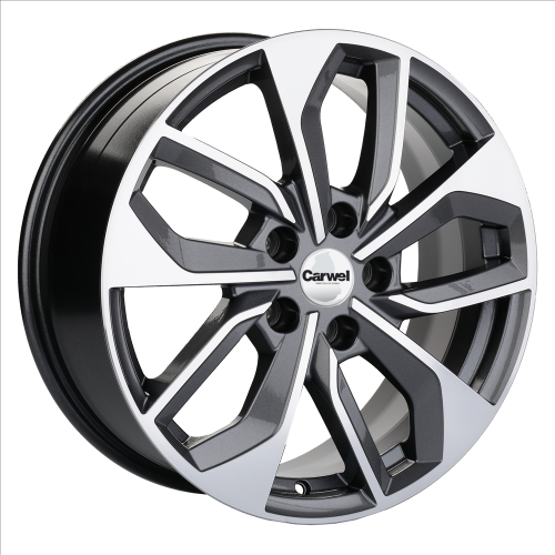 Диски Carwel Эльтон 1703 (CX-5/Seltos) 7,0x17 5/114,3 ET50 d-67,1 AGR (Арт.31330) на tireset.ru