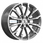 Premium Series 8,5x20/6x139,7 ET27 D77,9 КР006 (Chevrolet Tahoe IV) Diamond Gloss Graphite