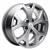 Khomen Wheels 6,5x17/5x114,3 ET40 D64,1 KHW1710 (Haval F7/F7x) Gray